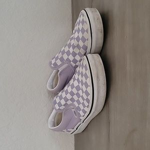 Vans classic checkerboard slip-on